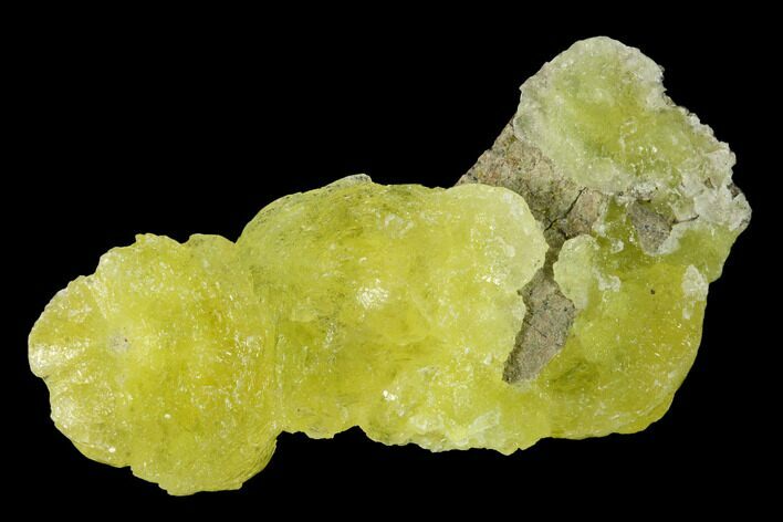 Lemon-Yellow Brucite - Balochistan, Pakistan #155250